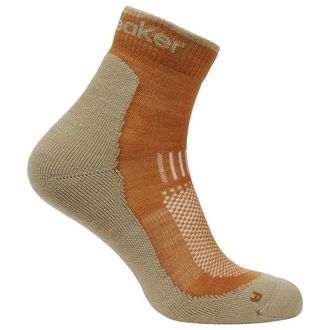Icebreaker Merino Hike+ Light Mini Wandersocken f&uuml;r Herren | beige/braun