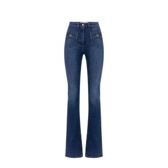 Elisabetta Franchi Mujer, Vaqueros, Azul, Talla: W29