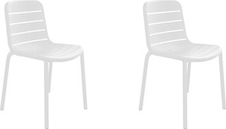 Resol Sillas Gina Resol Pl&aacute;stico Blanco (pack De 2)