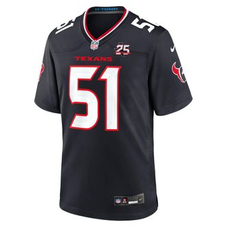 Nike Will Anderson Jr. Houston Texans 25th Season Nike Mens NFL Game Jersey in Blue | 67NM0B9F9HF-8PD