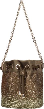 La Carrie Night Edition Tas - Dames - Schoudertassen - Bruin - ONE Size - Satijn - Tassen