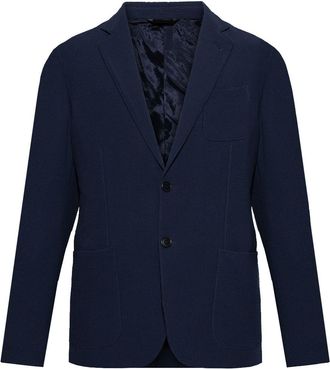 Giorgio Armani Blazer in maglia - Blu