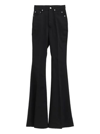 Rick Owens Temple flared trousers - Black