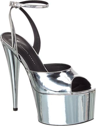 Giuseppe Zanotti Khalifa 90 Patent Platform Sandal