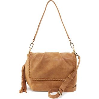 Hobo Harley Convertible Leather Shoulder Bag in Whiskey at Nordstrom