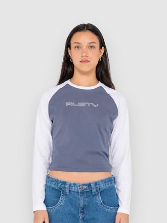 Rusty Tekky Raglan Skimmer T-Shirt blauw