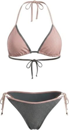 Banana Moon Mundoioka Glitterwave Bikini f&uuml;r Damen | grau