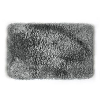 Spirella Spirella - Colecci&oacute;n Fino, Alfombrilla De Ba&ntilde;o, 100% Poli&eacute;ster Y Microfibra, Gris - Gris