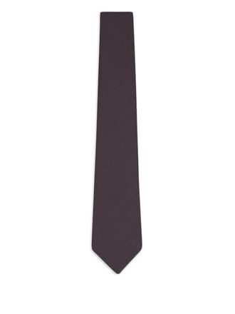 Canali wool tie - Bruin