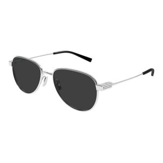 Saint Laurent Sunglasses, male, Gray, 53 MM, Aviator Sunglasses
