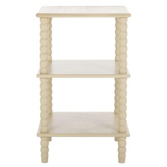 Safavieh Mesa auxiliar en madera beige
