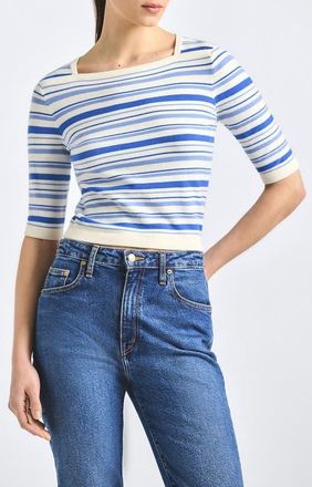 Derek Lam Andora Sweater in Cloud Blue Multi at Nordstrom, Size X-Large