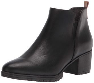 Dr. Scholls Womens London Ankle Boot, Smooth Black, 8 UK