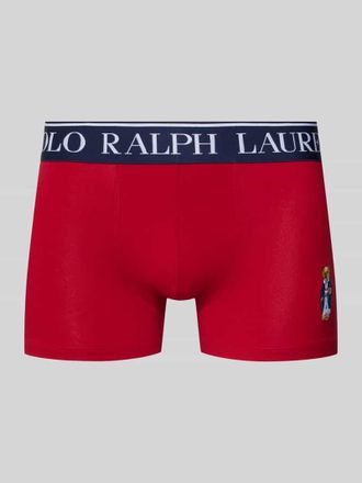 Ralph Lauren Trunks aus Baumwoll-Mix mit Polo Bear in Rot, Gr&ouml;&szlig;e XXL