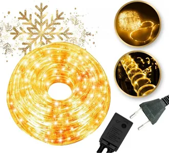 OEM Guirnalda De Luces Para Exteriores, 8,5 Metros, Luz Blanca C&aacute;lida, L&aacute;mpara 29cb