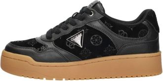 Guess Schoenen, Dames, Zwart, 41 EU, Miram 17 Sneakers Laag