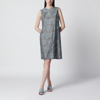 Gucci Sage green floral lace dress
