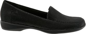 Trotters Womens Jenn Mini Dots Slip On Loafer In Black Suede