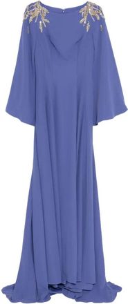 Saiid Kobeisy Embellished Crepe Kaftan