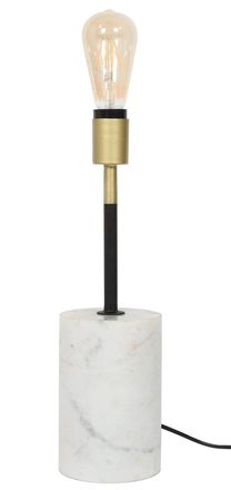 Alpha Collection Tischlampe Calabria - Weiss