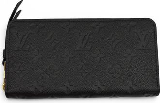 Louis Vuitton Noir Monogram Empreinte Long Wallet (Bi-Fold) (Pre-Owned)