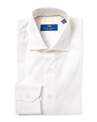 Robert Talbott Reynolds Solid Poplin Dress Shirt