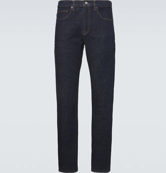 Frame Denim Mid-rise straight jeans