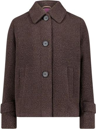 Gil Bret Lichte jassen - Dames - Zomerjassen - Bruin - M - Polyester - Jassen