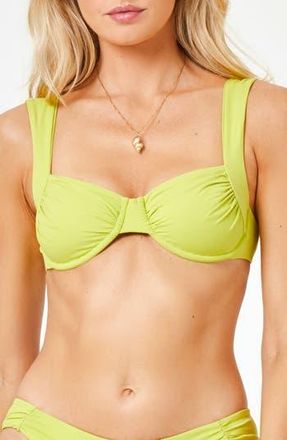 L*Space Stella Underwire Bikini Top in Kiwi at Nordstrom Rack, Size X-Small