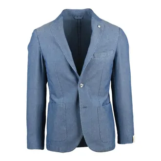 L.B.M. 1911 Hombre, Chaquetas, Azul, Talla: M