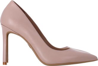 Stuart Weitzman Pre-owned Womens Polish Pumps in Pink Leather - Size UK 2.5