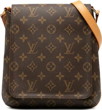 Louis Vuitton Borsa a spalla Musette Tango Short Strap con monogramma 2001 - Marrone