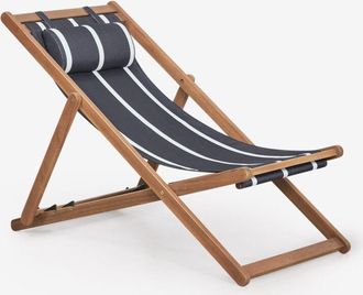 Sklum Set di 2 amache pieghevoli in legno con cuscino Kardis SKLUM