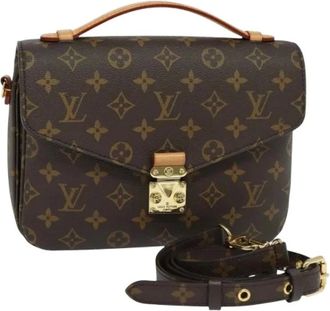 Louis Vuitton Pre-owned Cross Body Bags, female, Brown, Size: ONE SIZE Pre-owned Monogram Canvas Hand Bag