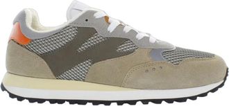 Woolrich Beige Lace-up Sneakers