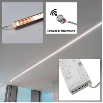 Trade Shop Trade Shop Traesio - Trade Shop - Kit 3pz Barra Led 36w Lighting Profile Lights 4000k Sensor Movimiento