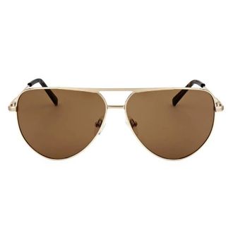 Guess Brown Pilot Mens Sunglasses GF00059 32E 62