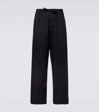 Christophe Lemaire Cotton satin pajama pants