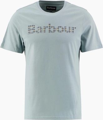 Barbour Mens Barbour Kilnwick T-Shirt BU64 Slate - Size: 38