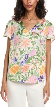 Tahari by ASL Tahari Asl Printed Blouse