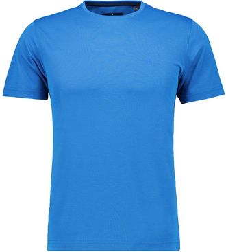 Ragman T-Shirt RAGMAN, Herren, Gr. XXL, blau (t&uuml;rkisblau), 70% Baumwolle 30% Polyester, slim fit, Rundhals, Shirts T-Shirt