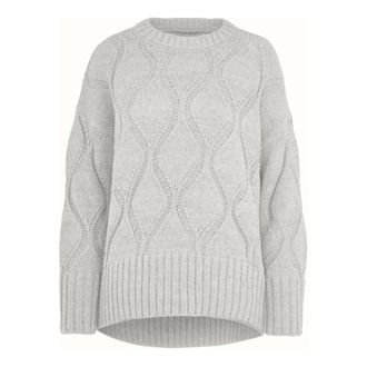 Bomboogie Maglione girocollo oversize - - Knitwear - Donna - Grigio - S