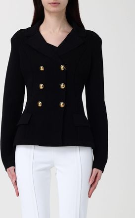 Elisabetta Franchi Blazer a doppiopetto in maglia di viscosa Elisabetta Franchi