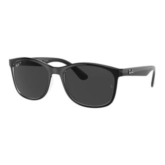 Ray-Ban Sunglasses, unisex, Black, Size: 56 MM Rb4374 Square Sunglasses