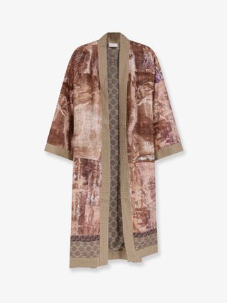 Pierre-Louis Mascia Kimono Aloe in seta - PIERRE-LOUIS MASCIA - gender_Woman