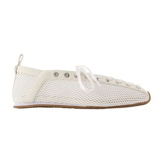 Ganni Dames, Schoenen, Beige, Maat: 40 EU Polyamide