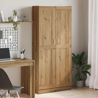 Berkfield Home Highboard Artisan Oak 82.5x30.5x185 cm Engineered Wood in Brown