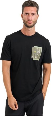 HUGO BOSS Heren, Tops, Zwart, Maat: XL Katoen