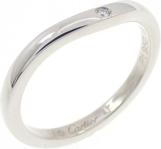 Cartier Platinum 950 Band Ring (Pre-Owned)