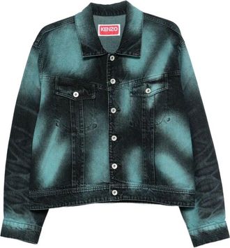 Kenzo Kenzo Boke Heart Oversize Trucker Jacket